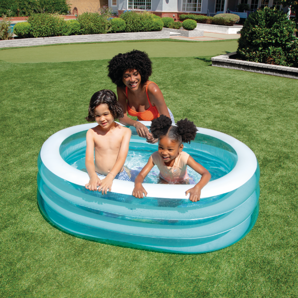 INTEX Piscină gonflabilă pentru copii „Prietenii mării” 163x107x46 cm, 238 L, art.57482