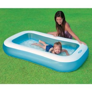 INTEX Piscină gonflabilă pentru copii cu baza gonflabilă 166x100x28 cm, 90 L, art.57403