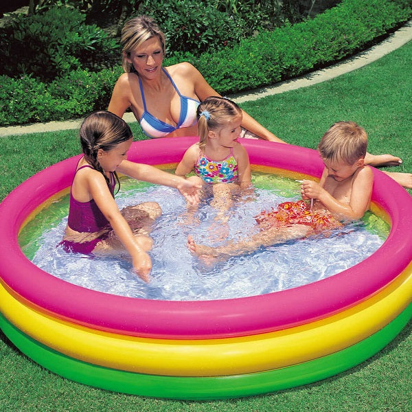 INTEX Piscină gonflabilă pentru copii “Apus de soare” 147х33 cm, 275 L, art.57422