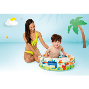 INTEX Piscină gonflabilă pentru copii “Prietenii lui Dino” 61×22 cm, 28 L, art.57106