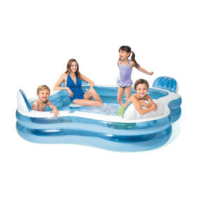 INTEX Piscină gonflabilă pentru familie 229x229x66 cm, 990 L, art.56475
