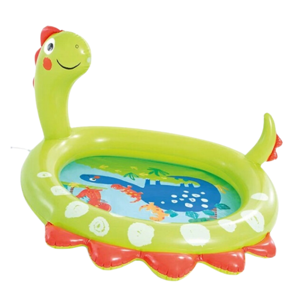 INTEX Piscină gonflabilă pentru copii cu jet de apă „Dino” 119 х 109 х 66 cm, 68 L, art.58437