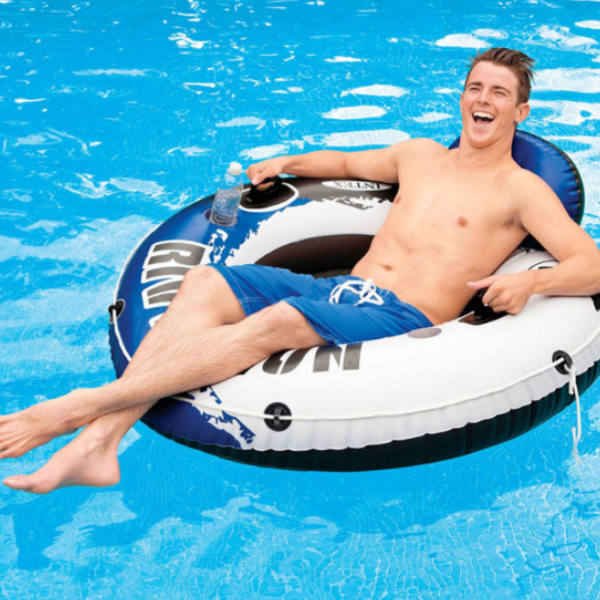 INTEX Надувной круг "River Run 1", диаметр 135 см, до 100 кг
 арт.58825