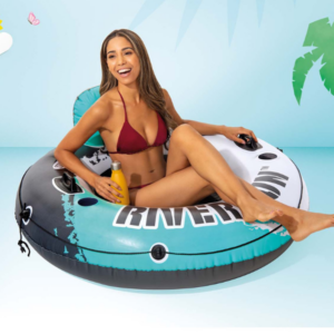 INTEX Круг надувной «River run» с ручками и спинкой, D 135 см, до 100 кг
 арт.56825