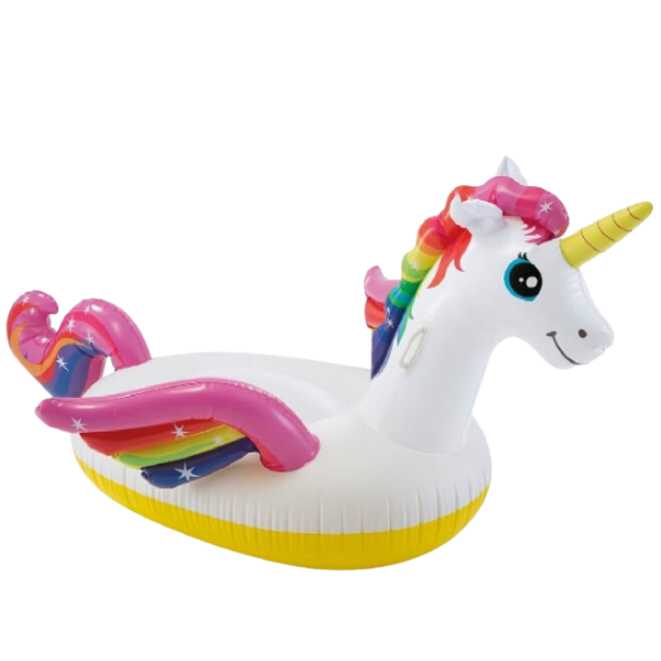 INTEX Plută-saltea gonflabilă “Unicorn” cu mânere, 198x140x97 cm, până la 40 kg, 3+
art.57561