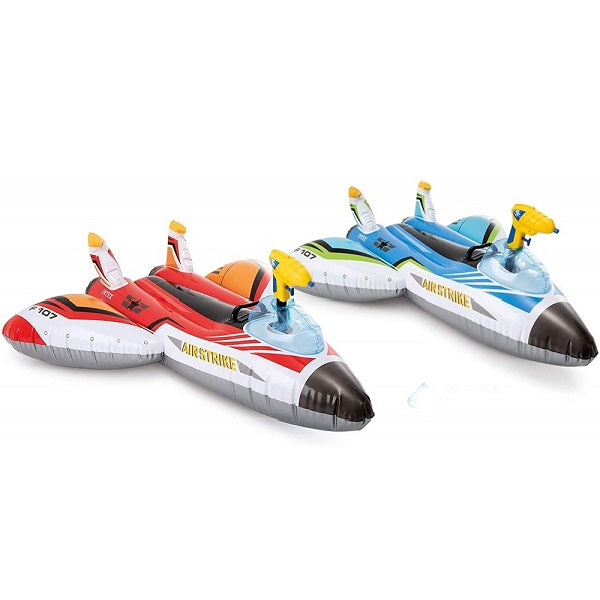 INTEX Plută-saltea gonflabilă “Avion cu pistol de apă” cu mâner, 117х117 cm, până la 40 kg, 3+, 2 culori
art.57536
