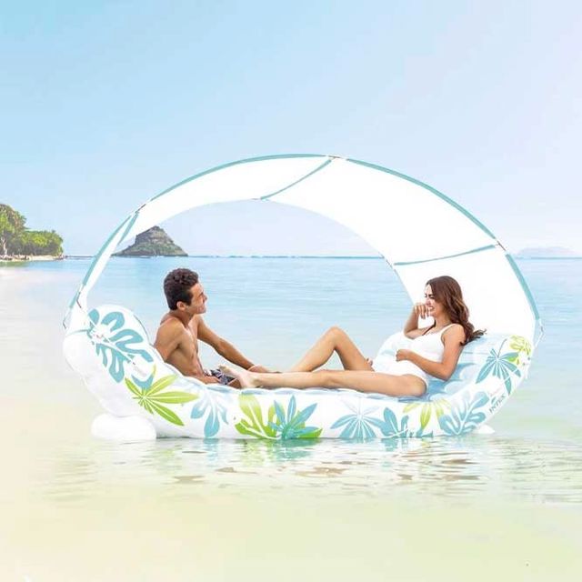 INTEX Plută-saltea gonflabilă „Tropical Lounge” cu baldachin 224x150x165cm, până la 200kg
art.56294