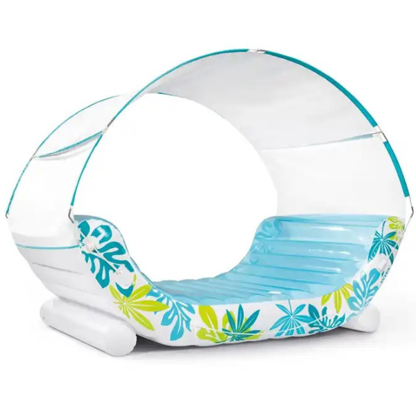 INTEX Plută-saltea gonflabilă „Tropical Lounge” cu baldachin 224x150x165cm, până la 200kg
art.56294