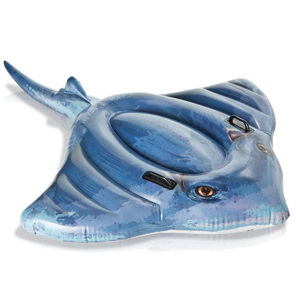 INTEX Plută-saltea gonflabilă “Scat” cu mânere, 188х145 cm, până la 40 kg, 3+, art.57550