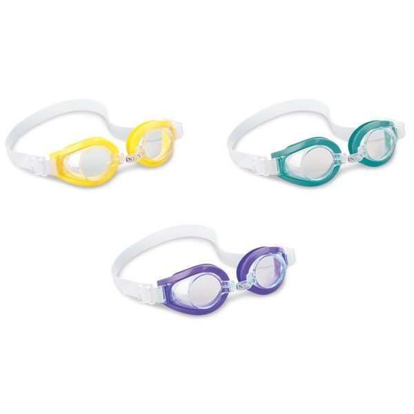 INTEX Ochelari pentru înot PLAY, 3-8 ani, 3 culori
Art.55602