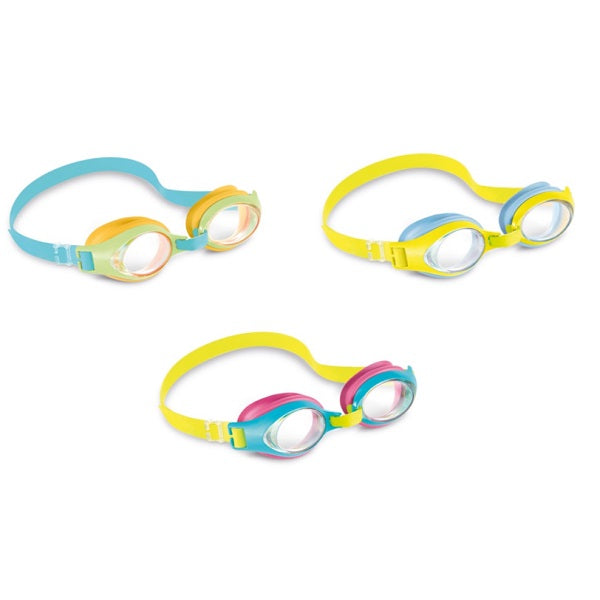 INTEX Ochelari pentru înot „JUNIOR”, 3-8 ani, 3 culori
Art.55611