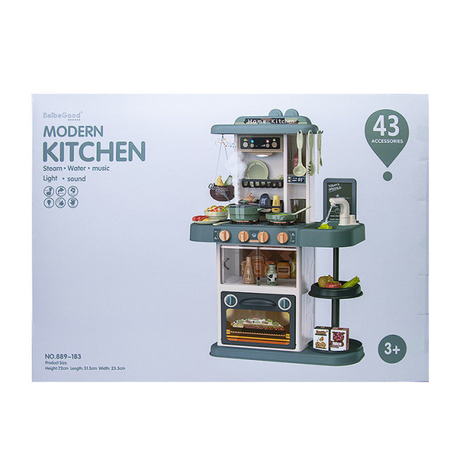 Игровой набор "Современная кухня" со светом и звуком (29 предметов), код 632015