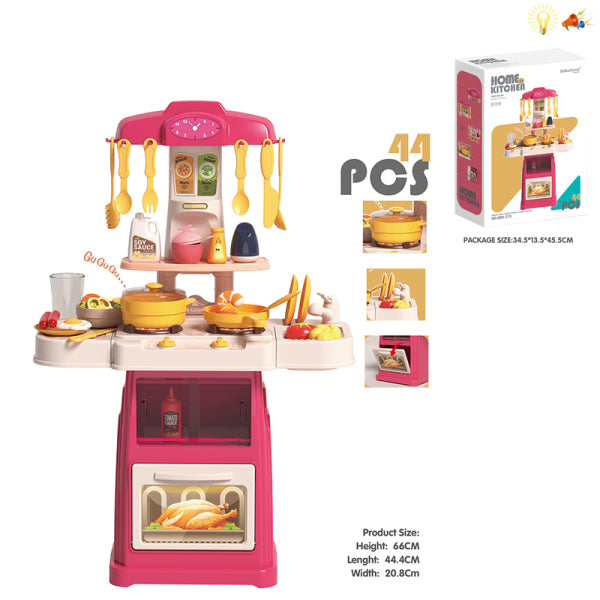 000887 Bucatarie cu sunet si lumini (44 piese)