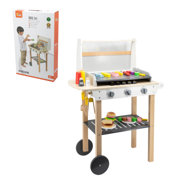 Grătar pentru copii BBQ,88,4 × 67,8 × 38,6 cm, art. 44656