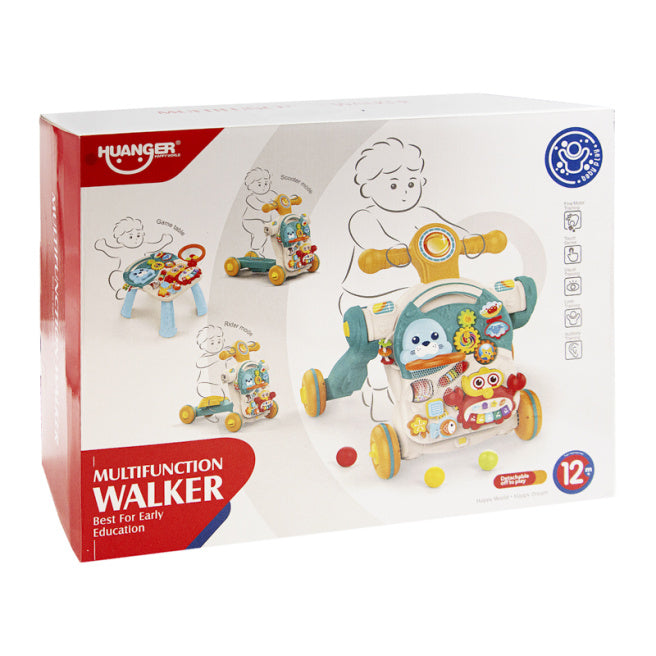 Premergator educativ multifuncțional 4 in 1 (tolocar, trotinetă), cod 522066