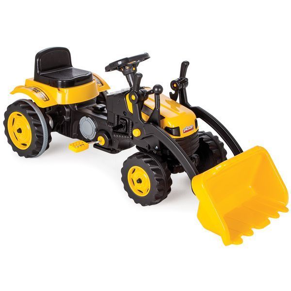 Tractor Excavator cu pedale „Active”, galben 07315