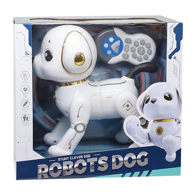 Câine robot interactiv cu radiocomandă, cod 852007