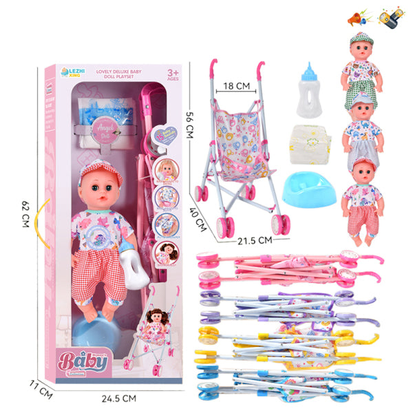 006317 Papusa cu accesorii cu sunete