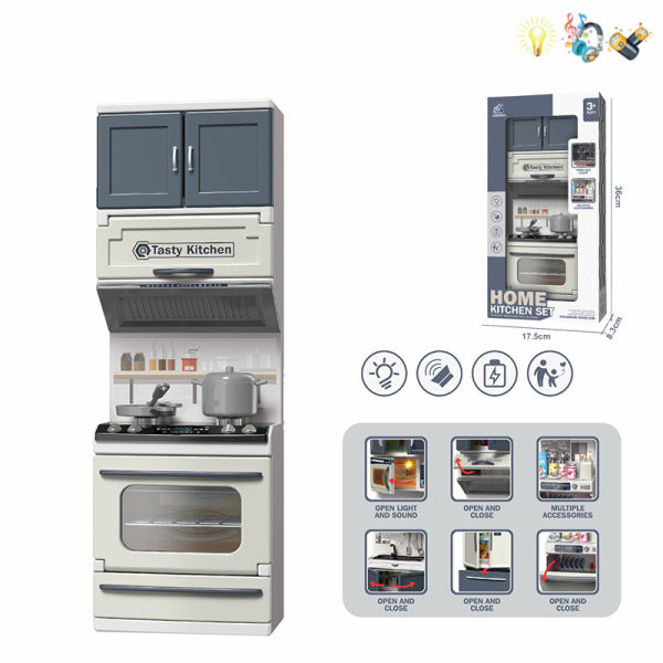 000554 Set bucatarie cu muzica si lumini