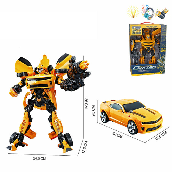 005594 Robot - transformer cu muzica si lumina