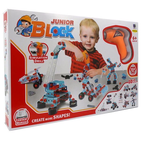 005569 Set constructor 550pcs cu surubelnita
