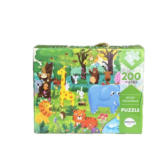 Puzzle Jigsaw 5×3,5 cm, 200 piese, 4 modele D2410-1646