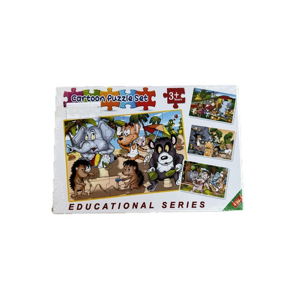 Puzzle „Animal“ 3+, 4 modele D2410-1645