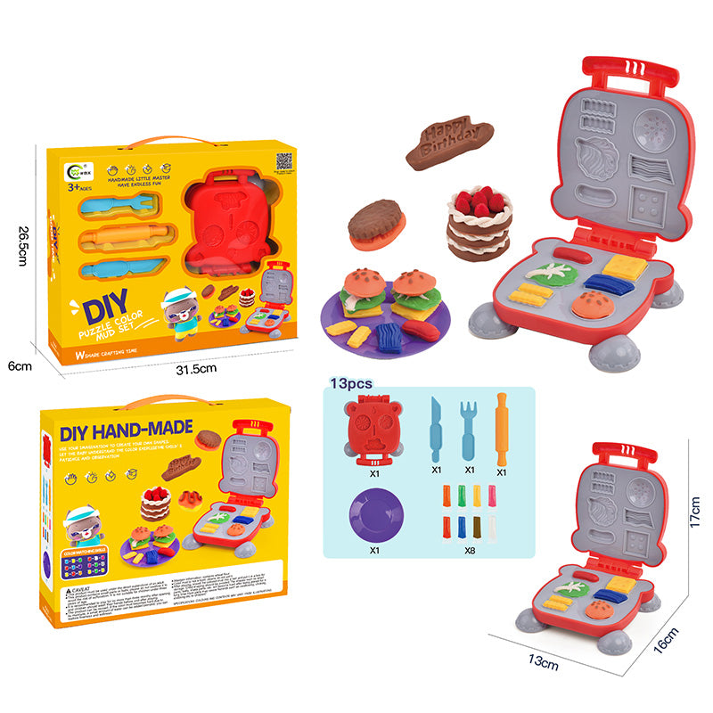 006651 Set plastilina cu accesorii