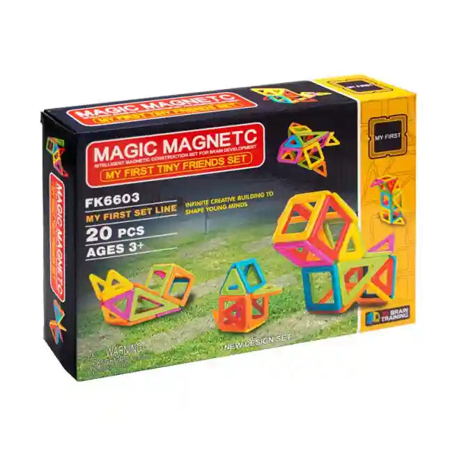 Constructor magnetic 20 elemente, код 502022