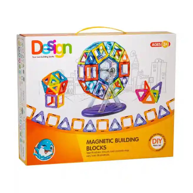 Constructor magnetic "Design" (66 el.), cod 592065