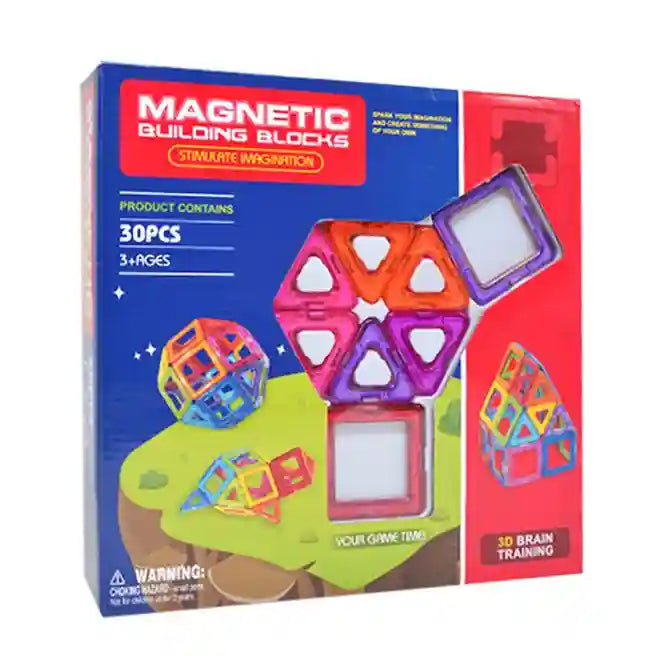 Constructor magnetic "Design" (30 el.), cod 592066