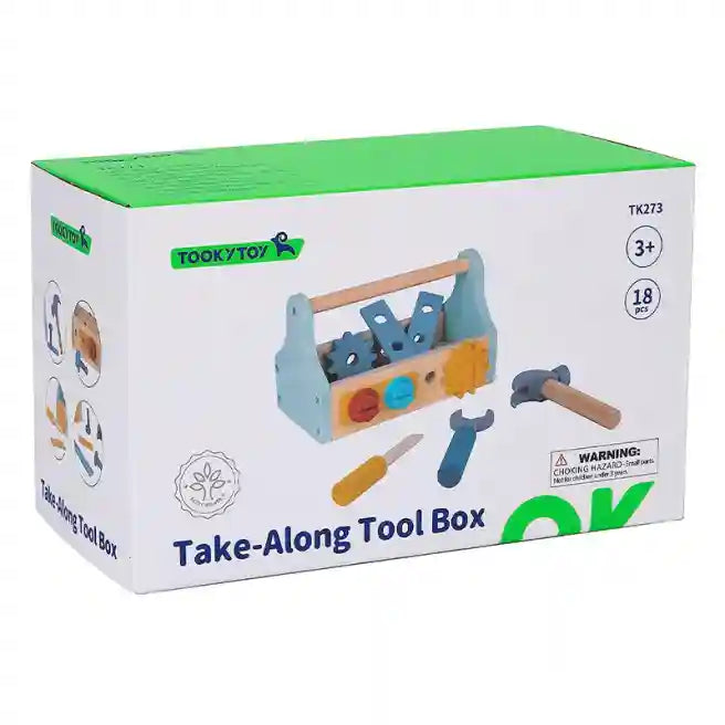 Setul de instrumente din lemn Tooky Toy, cod 57339
