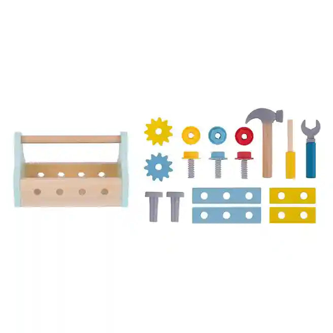 Setul de instrumente din lemn Tooky Toy, cod 57339