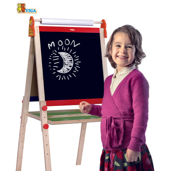 Доска (мольберт) с бумагой, 110 × 56 × 45 см,