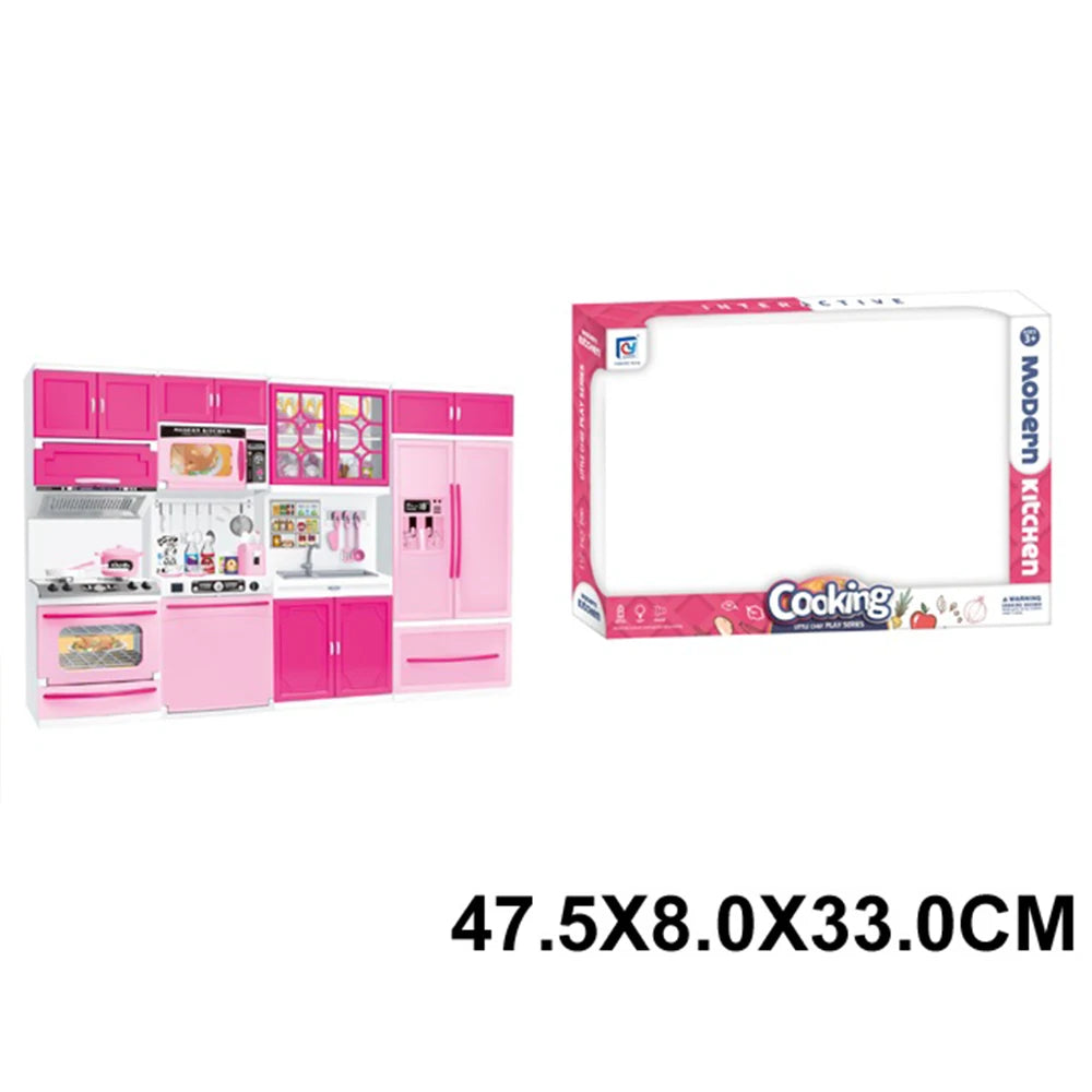 Jucarie set mobila pentru bucatarie pe baterii, 13353