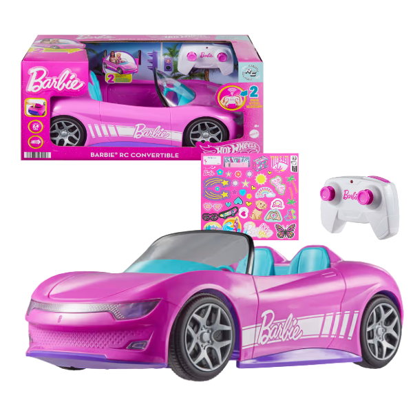 Hot Wheels Cabriolet Barbie cu telecomandă JBH05 (mg)