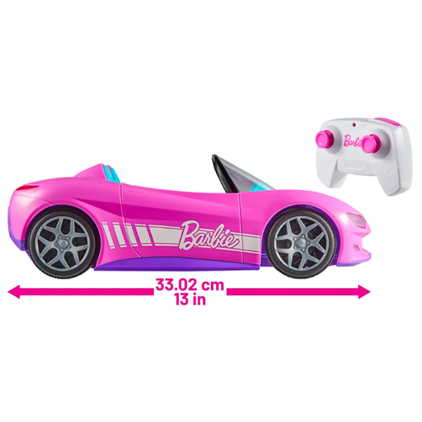 Hot Wheels Cabriolet Barbie cu telecomandă JBH05 (mg)