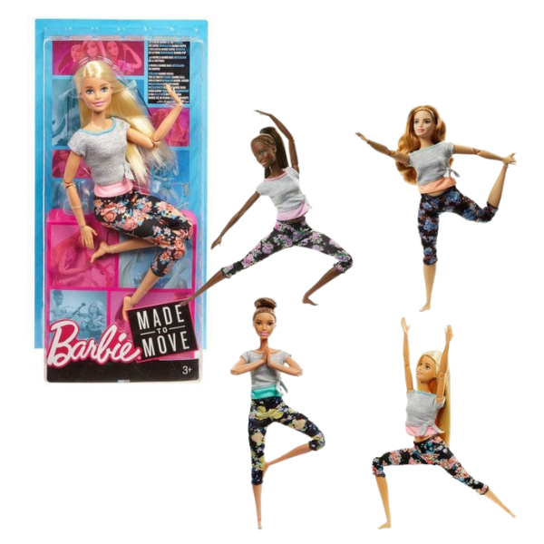 Păpușa Barbie „Made to Move” FTG80