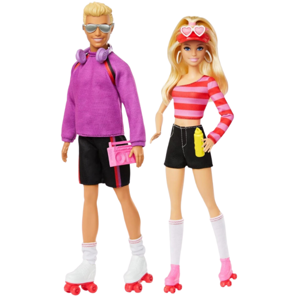 Set de păpuși Barbie și Ken, cu accesorii HXK90