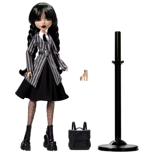Set de joc Monster High X Wednesday în uniformă HXJ04