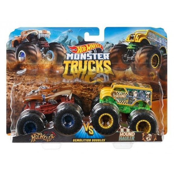 Hot Wheels „Monster Trucks” set 2 mașini (as). FYJ64 (mg)
