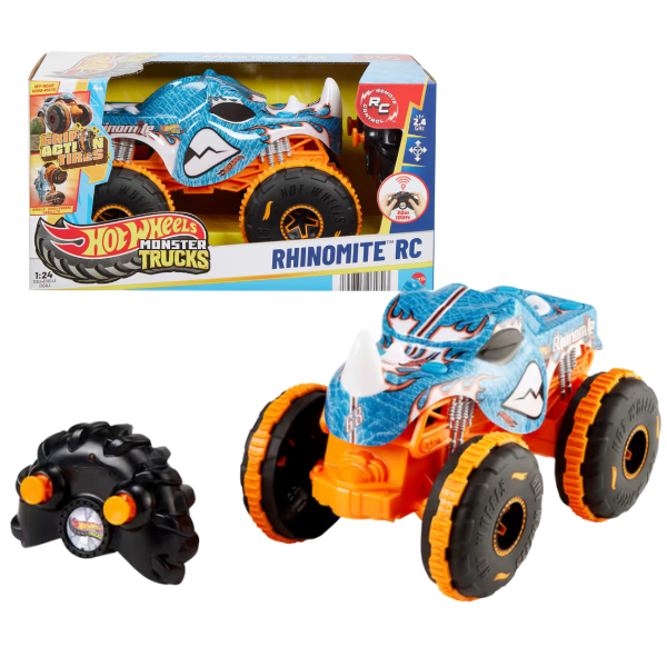 Hot Wheels Monster Trucks 1:24 „Rhinomite” JBK11