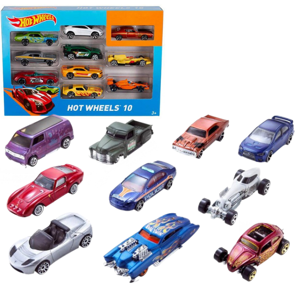 Hot Wheels Set 10 masini de baza (as). 54886