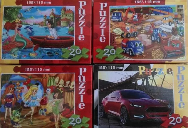 Puzzle mici (20PCS) 15 199