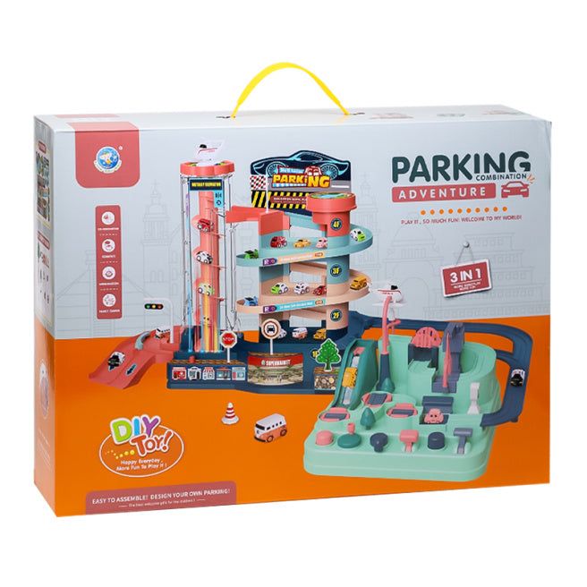 Игровой набор «Парковка 3 в 1», код 772024