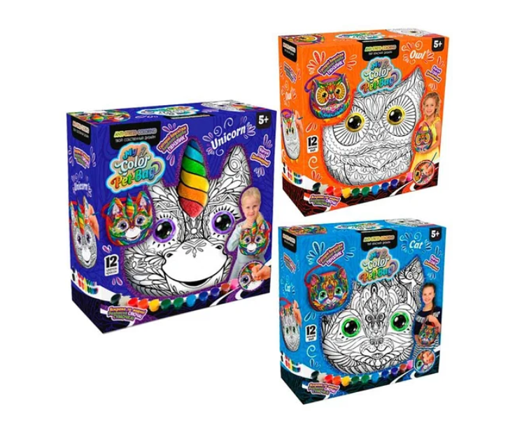 Творческий набор (My Color Pet-Bag) раскраска 23046