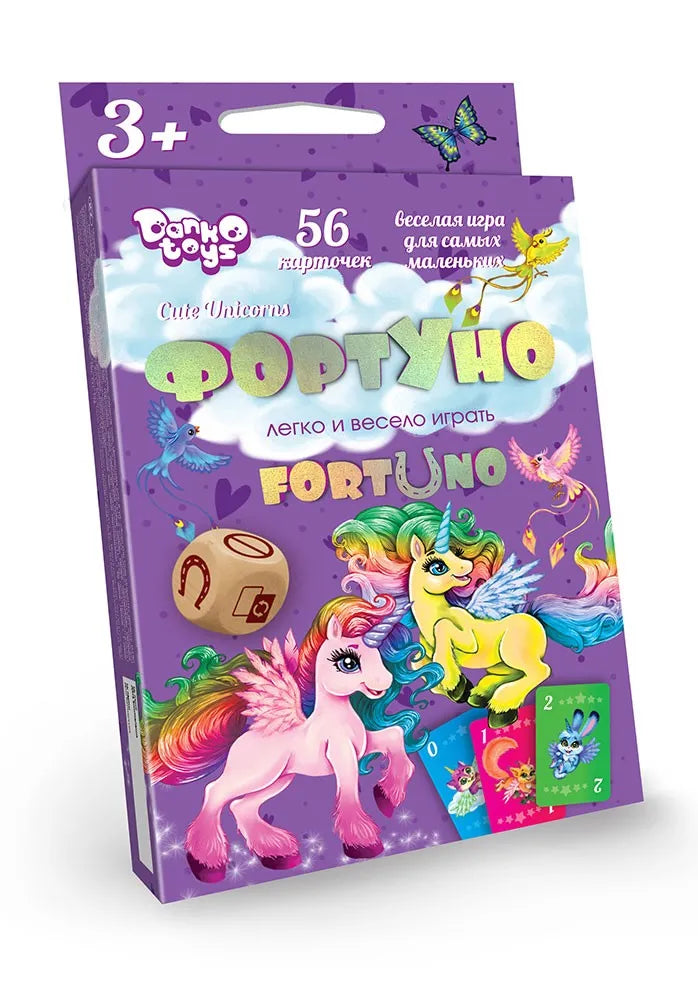 Настольная игра (Fortuno Cute Unicorns) 23131