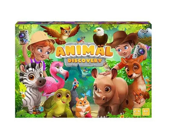 Тактическая настольная игра «Открытие животных»35794