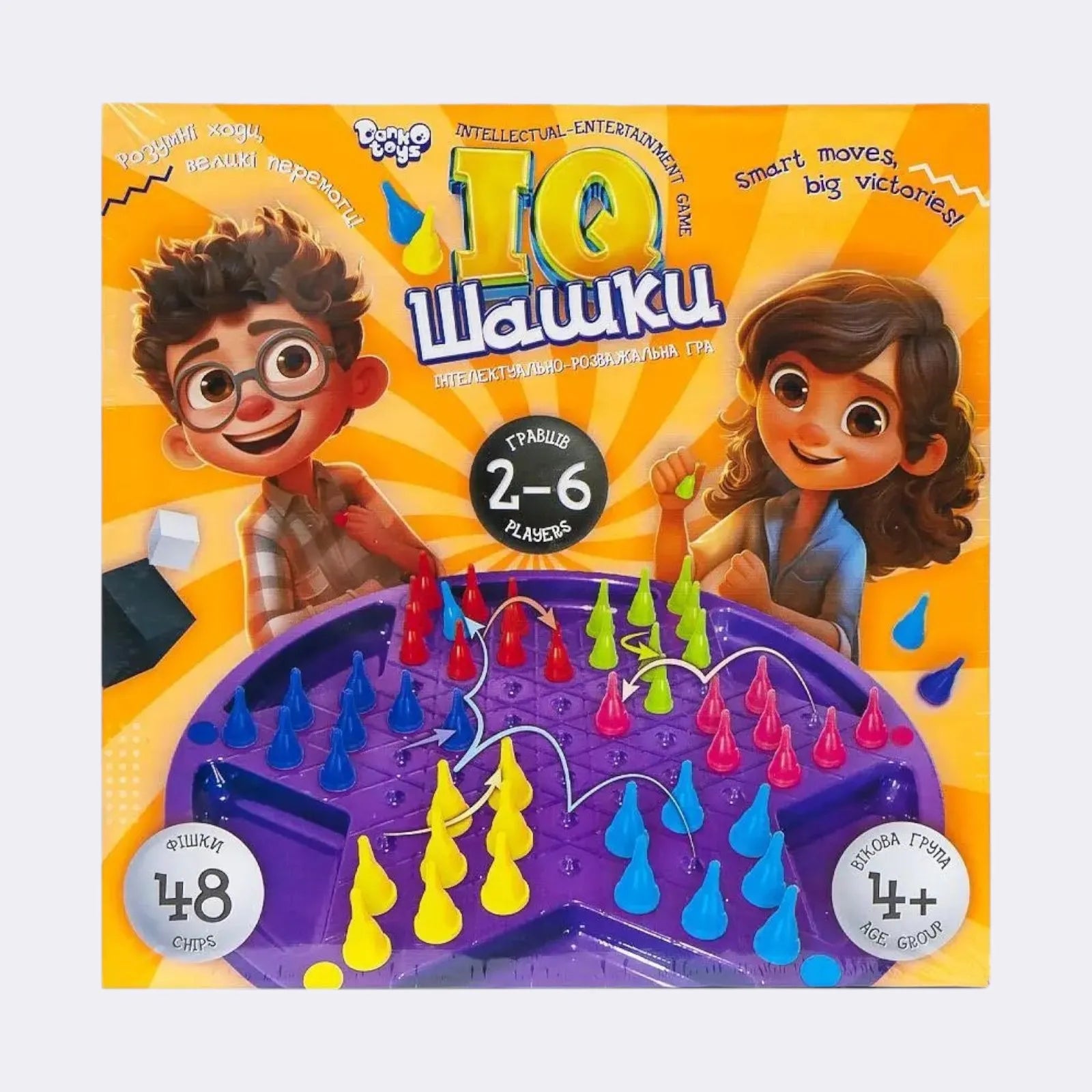 Настольная игра «IQ шашки» 42452