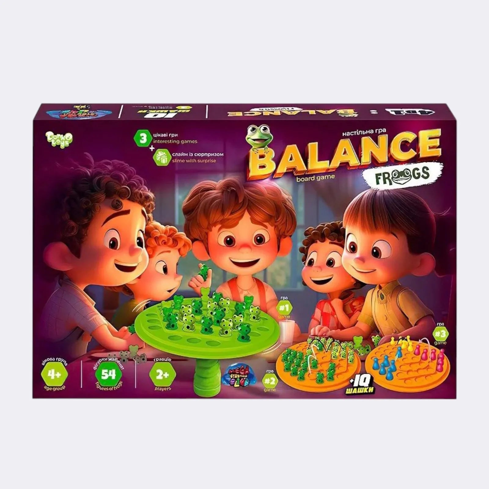 Настольная игра "Лягушка-балансир" 42455